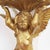 Pair of gilded consoles with cherubs, circa 1800, made of carved and gilded wood from central Italy. The two winged angels...