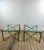 Italian Brass and Glass Side Tables, 1970s, Set of 2 For Sale - Image 11 of 13