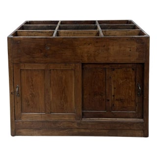Vintage Record Store Display Case For Sale