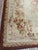 Textile 1850s Ivory Ground Floral Medallion Antique French Aubusson Flatweave Wool Rug For Sale - Image 7 of 8