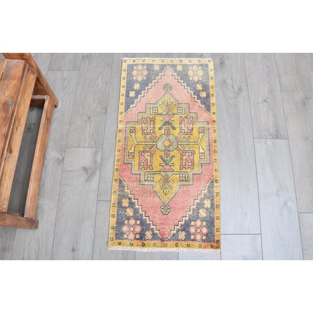 Turkish Bohemian Vintage Area Rug For Sale - Image 6 of 6