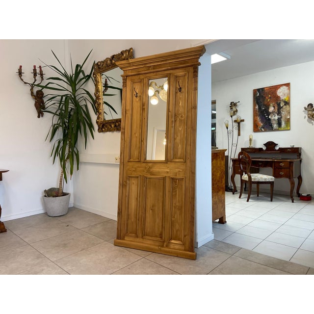 Farm wardrobe clothes rack / hat rack dimensions. Height x width x depth 200 x 98 x 9 For sale is a wardrobe panel made of...