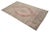 Distressed Turkish Rug Hand Knotted Vintage Low Pile Muted Color Anatolian Area Rug - 3′9″ × 6′8″ For Sale - Image 4 of 10