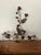 1950s Tole Floral Wall Sconce For Sale - Image 9 of 13