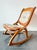 Vintage Folding Rocking Chair with Gobelin, 1950s For Sale - Image 11 of 11