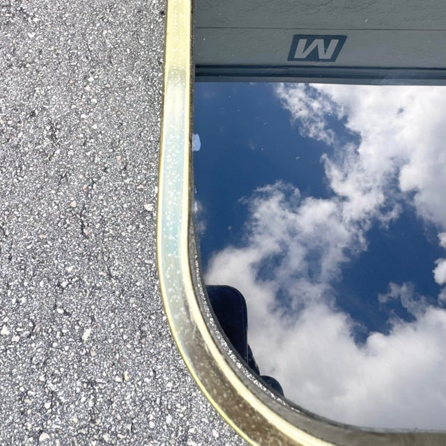Art Deco Gold and Black Glass Swivel Top Two Tier Coffee Table For Sale - Image 10 of 12