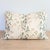 Namay Samay Chinsura lumbars in snow pea, with coordinating mix and match backs in Brunschwig & Fils Les Touches in...