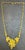24 Karat Pure Gold Hand Made Yellow Gold Solid Flower Necklace, 37 Gm, 18 Inch For Sale - Image 9 of 18