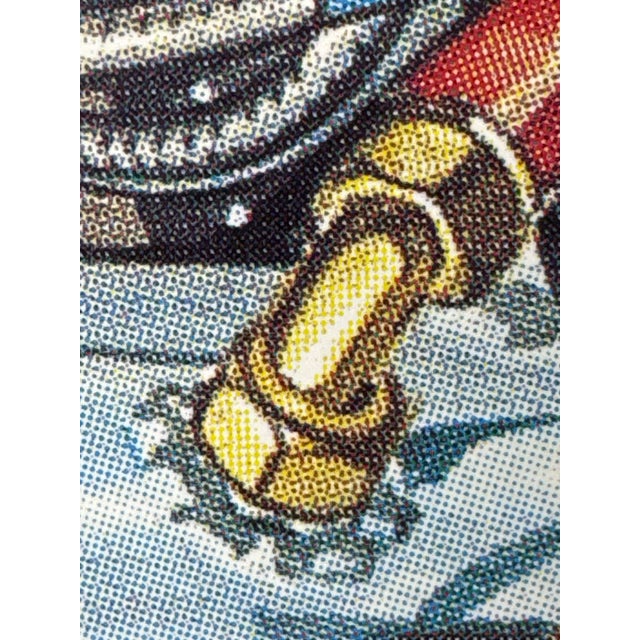 Original Porsche Poster by Bruno Betti, 1982 For Sale - Image 4 of 9