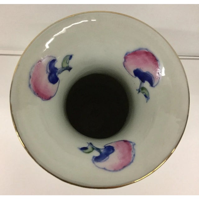1960s Vintage Chinese Porcelain Vase For Sale - Image 5 of 13