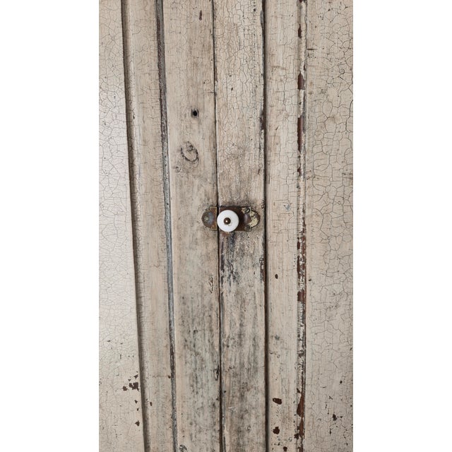 Antique European Wabi Sabi Pantry Cabinet For Sale - Image 9 of 10