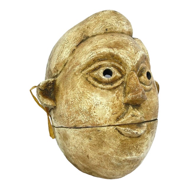 Early 20th Century Ogoni Wood Colonial Mask Movable Jaw Cross River Nigeria MATTER COLLECTION For Sale