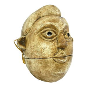 Early 20th Century Ogoni Wood Colonial Mask Movable Jaw Cross River Nigeria MATTER COLLECTION