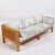 Billy Baldwin for Bielecky Brothers Mid Century Rattan, Cane and Brass Tuxedo Sofa For Sale - Image 9 of 9