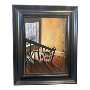 Art District Nyc #3 by Janet Ternoff an Original Painting of New York by a Well Listed Artist