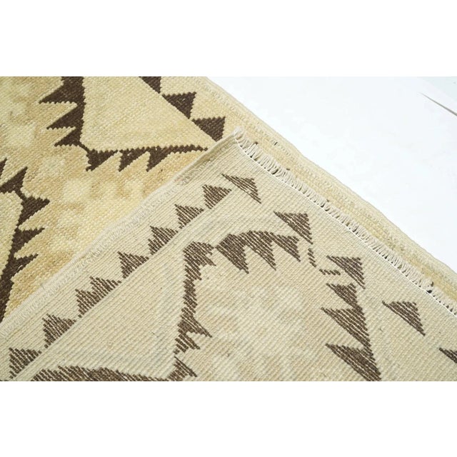 Geometric Rug 2'7'' X 7'1'' For Sale - Image 9 of 9