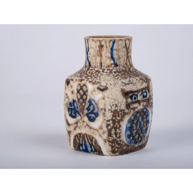 Beige Small Model Baca 720/3361 Vase by Niels Thorsson, 1969 For Sale - Image 8 of 8