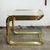 Mid-Century Modern Brass and Smoked Glass Nesting Tables by Milo Baughman, 1970s, Set of 3 For Sale - Image 3 of 7