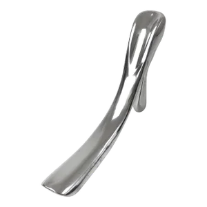 Late 20th Century Sculptural Cast Aluminum Shoehorn by Manolo Blahnik