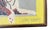 Traditional Large 1972 Framed Princeton Tiger Needlepoint on Gray Field With Yellow Border Initialed by Maker For Sale - Image 3 of 8