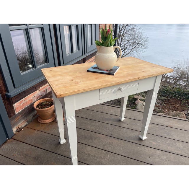 Antique Table in Fir, 1890s For Sale - Image 15 of 18