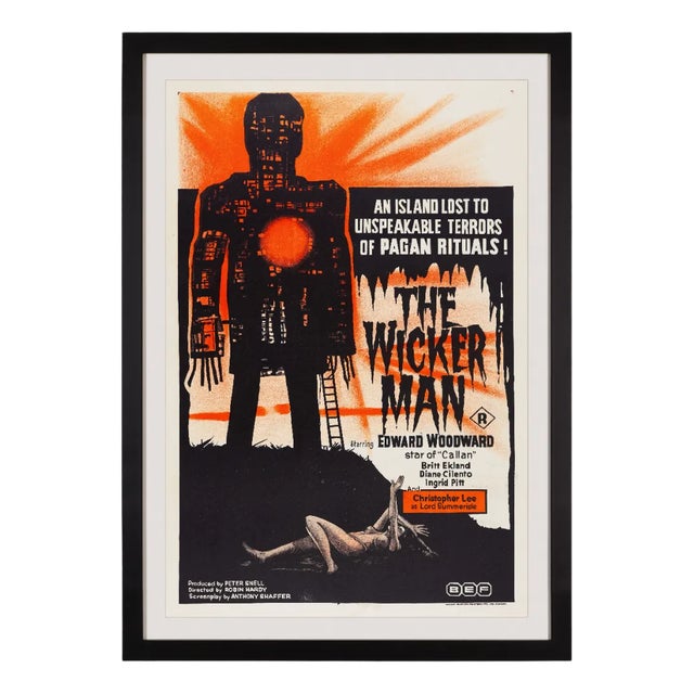 "The Wicker Man" Original Vintage Movie Poster, Australian, 1974 For Sale