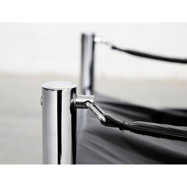 Metal Safari Chairs by Börje Johanson for Johanson Design, 1970s, Set of 2 For Sale - Image 7 of 16