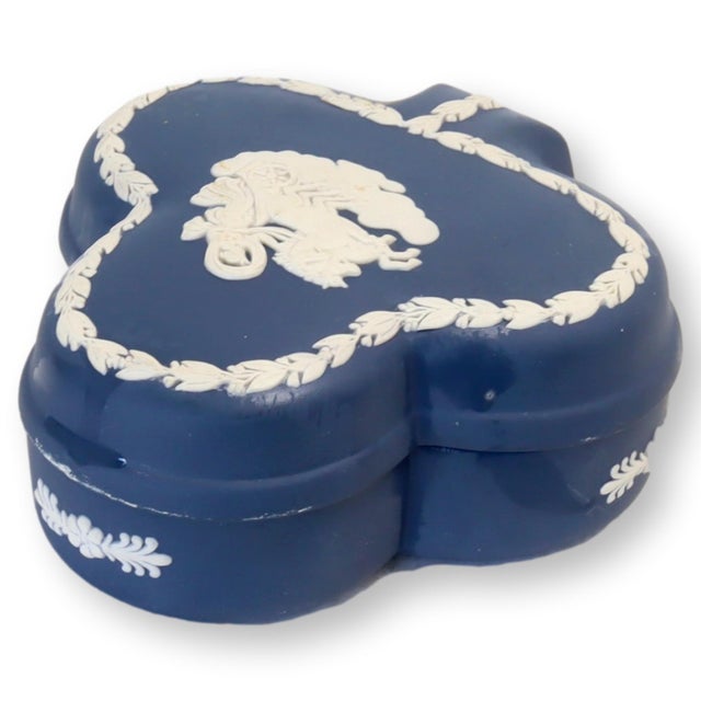 Wedgwood Wedgwood Jasperware Box For Sale - Image 4 of 7