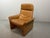 Animal Skin Mid-Century Cognac Leather Model DS-50 Lounge Chair from De Sede, Switzerland, 1970s For Sale - Image 7 of 10