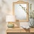 Moss Table Lamp, Sage Green Artisans expertly create the curves of this lamp from hand-blown glass and then hand-paint...