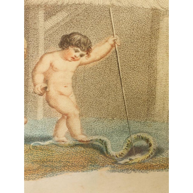 Nude Putti Stipple, 1800, Engravings, Set of 4 For Sale - Image 18 of 18