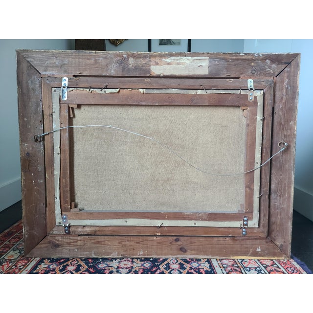 Antique Victorian Oil Painting English Landscape in Cumberland For Sale - Image 14 of 16