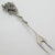 1980s Vintage Italian Handmade Genuine Silver Grape Cocktail Mini Fork by Giovanni Raspini of Arezzo, Solid 800 Silver Appetizer Pick in Original Box For Sale - Image 5 of 15