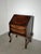 Antique Chippendale Secretary in Burlwood Veneer For Sale - Image 3 of 5