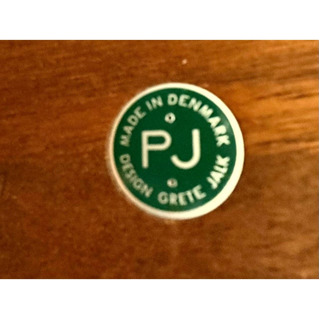 1960s Danish Teak Coffee Table Designed by Grete Jalk for Poul Jeppesen Denmark For Sale - Image 10 of 11