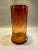 9.5" Antique Victorian Amberina Swirl Art Glass Vase For Sale - Image 4 of 12
