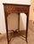 Late 20th Century Maitland-Smith Figured Wood Chairside End Table With Pull-Out Tray For Sale In Miami - Image 6 of 12