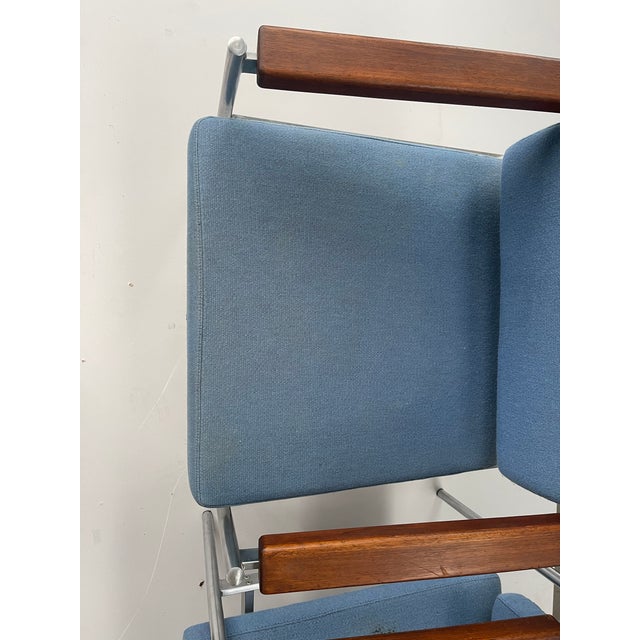 Set of Danish Lounge Chairs by Kay Boeck Hansen for Fritz Hansen, 1970s For Sale - Image 11 of 13