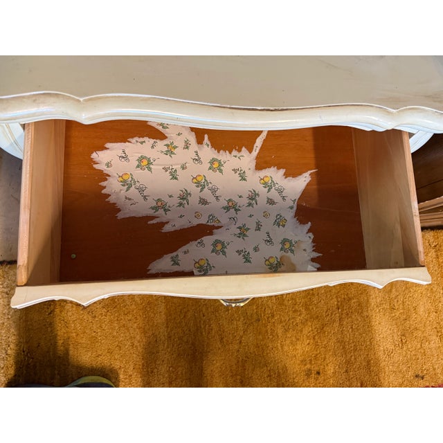 Vintage Hand Painted Charming Bombe Venetian Chest by Sanford Co. For Sale - Image 11 of 13