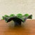Large Mid-Century Modern Handblown Emerald Art Glass Centerpiece. Circa 1960s For Sale In Miami - Image 6 of 12