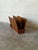 Teak Magazine Holder and Storage Rack With Center Handle Vintage Mid-Century Modern 1960s For Sale - Image 4 of 8
