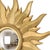 Vintage Convex Gilt Sunburst Witch Mirror, 1960s For Sale - Image 6 of 18