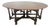 English Oak Gateleg Dining Table With Turned Supports For Sale