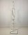 White Tubular Mannequin Silhouette Coat Rack, Italy, 1980s For Sale - Image 4 of 7