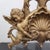 Vintage Baroque Rococo Revival Gilt Cherub Bed Crown & Curtain Cornice – Ornate Wall Pediment -Three Pieces For Sale In Chicago - Image 6 of 12