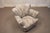 Vintage Danish Wingback Chair with Jacquard Fabric, 1940s For Sale - Image 14 of 15