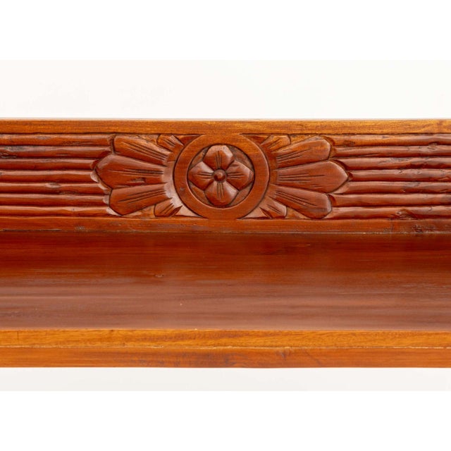 Victorian Mahogany Rectangular Dumb Waiter For Sale - Image 4 of 8