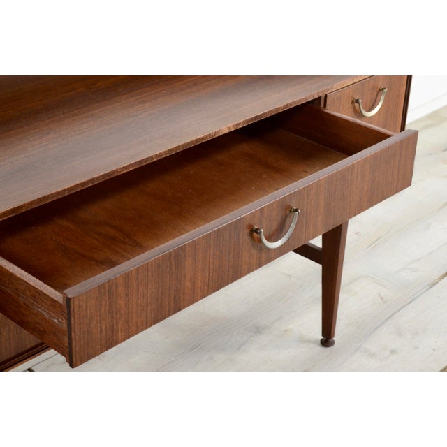 Wood Sideboard in Teak from Meredew, 1960s For Sale - Image 7 of 9