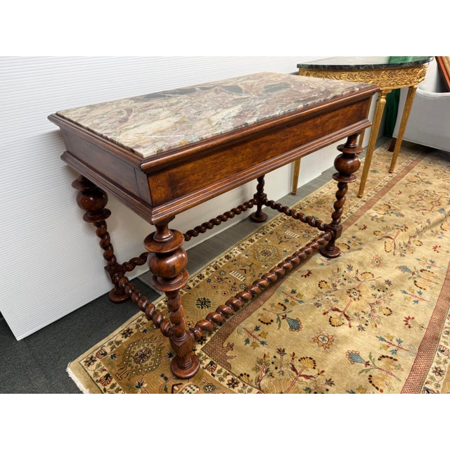 Baroque Late 20th Century Portuguese Baroque Center Table For Sale - Image 3 of 15