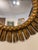 Wood Vintage Sunburst Mirror For Sale - Image 7 of 8